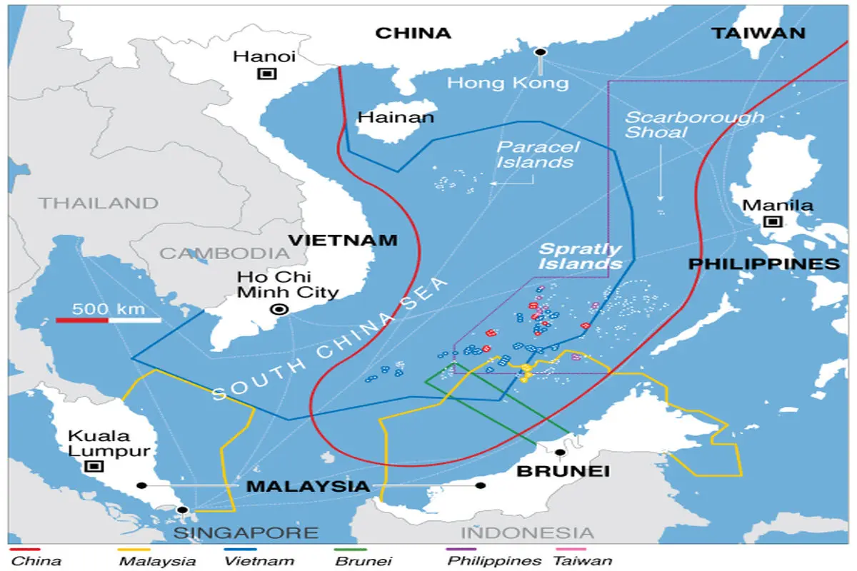 زورآزمایی نظامی چین و آمریکا در دریای جنوبی چین