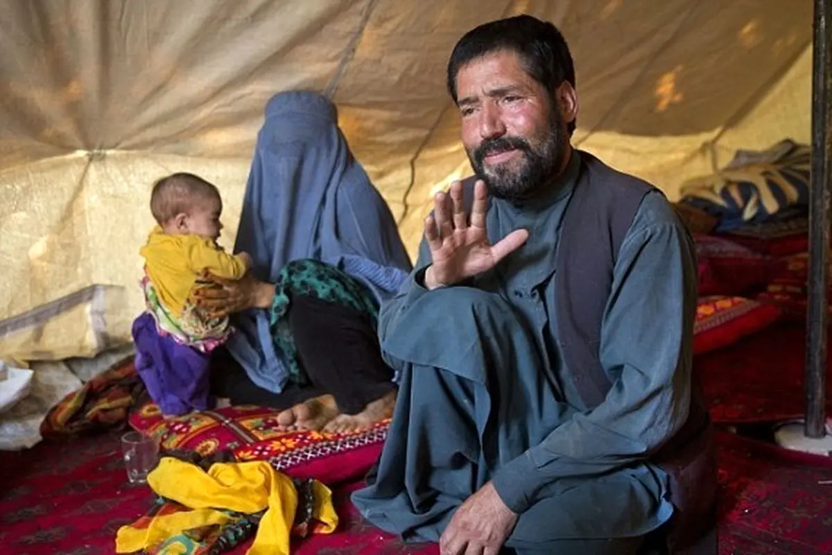 سوختن زن باردار افغانستانی در آتش