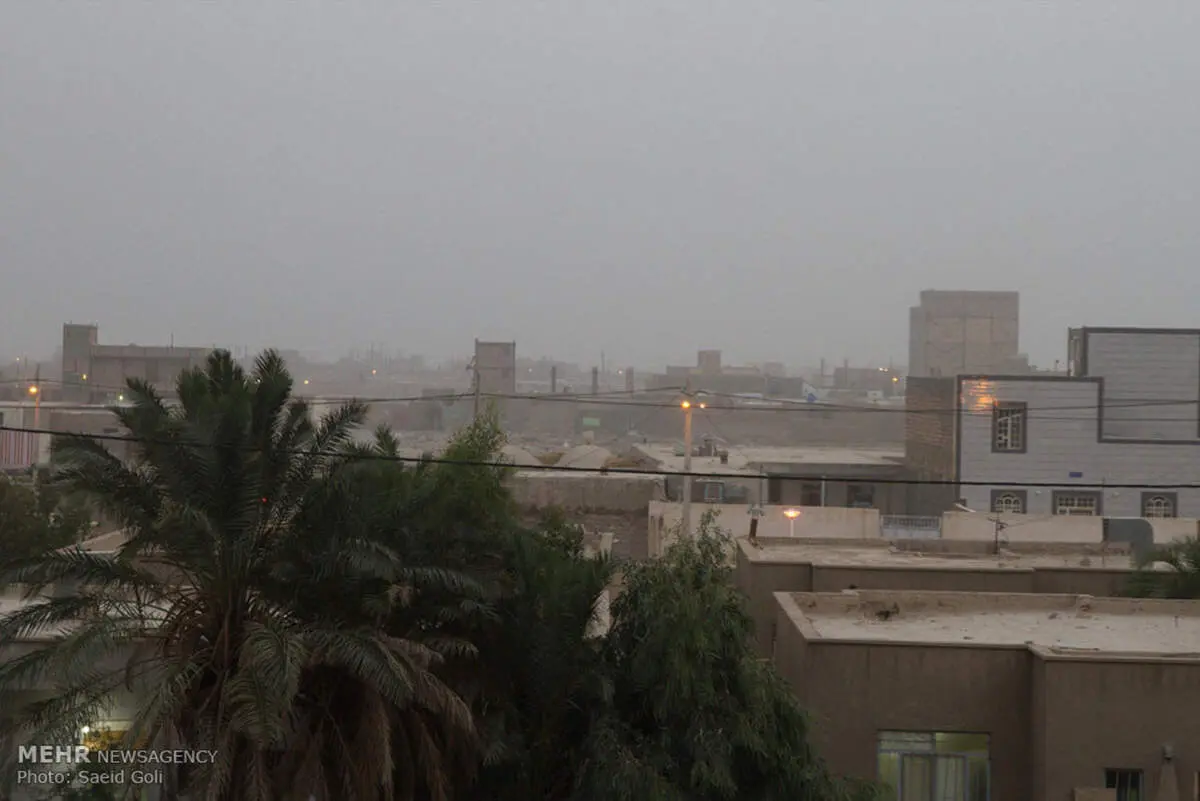 طوفان شن در زابل + تصاویر