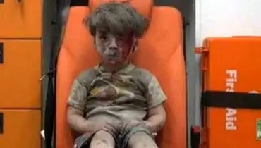 وحشت درنگاه کودک ۵ساله سوری