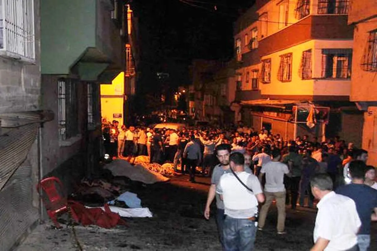 بیش از ۱۰۰ کشته و زخمی در پی انفجار انتحاری در ترکیه