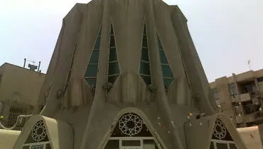 مسجدی در تهران که هوا را تصفیه می‌کند