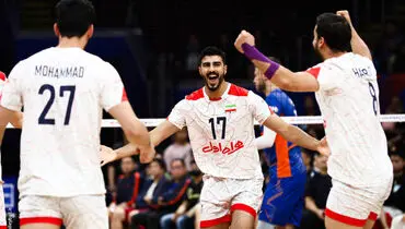 والیبال هلند هم حریف ایران نشد