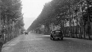 زمانی که خیابان ولیعصر سنگفرش بود