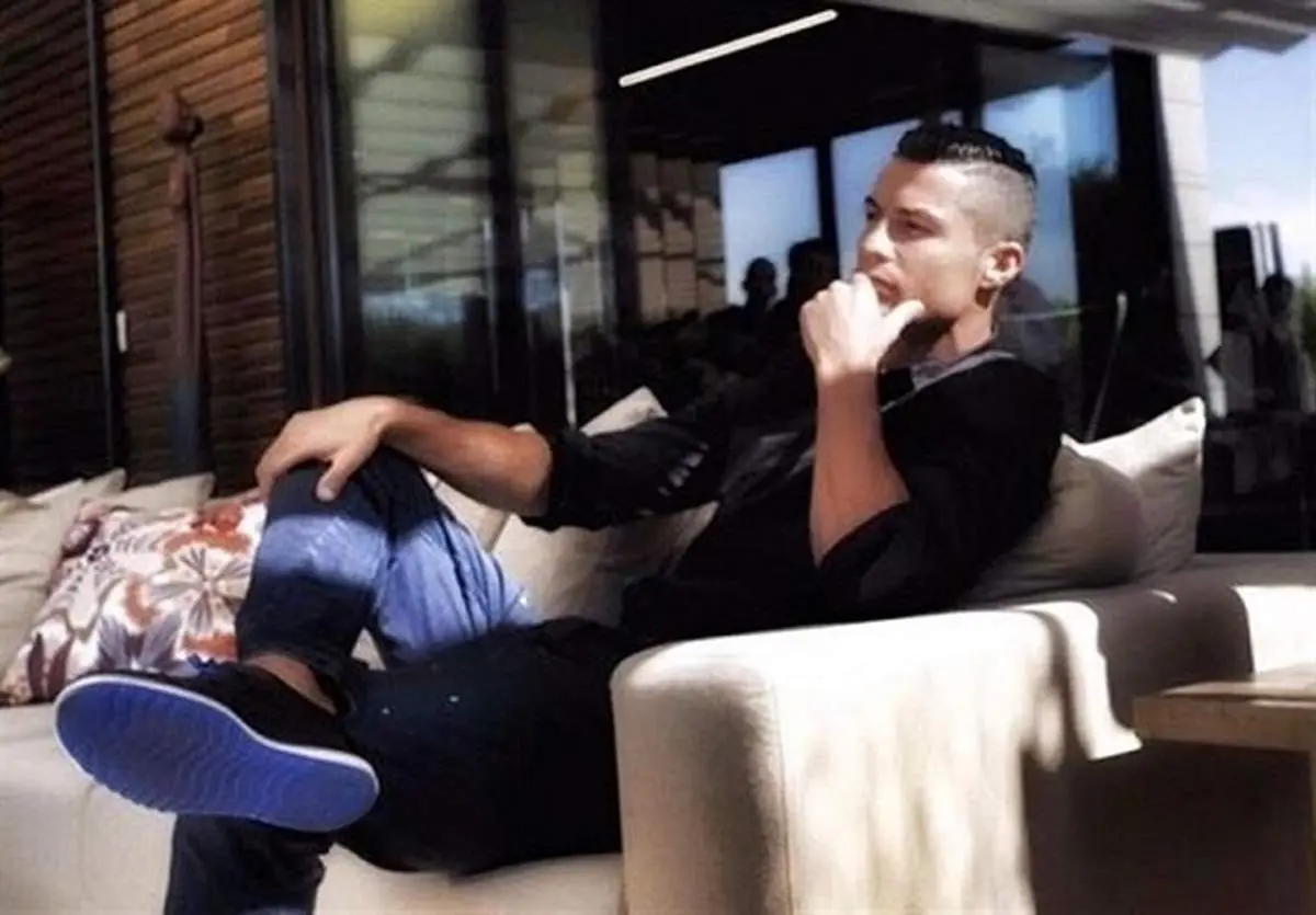 رونمایی از مدل موی جدید رونالدو