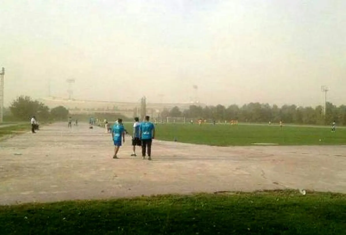 توفان تمرین استقلال را بهم ریخت!