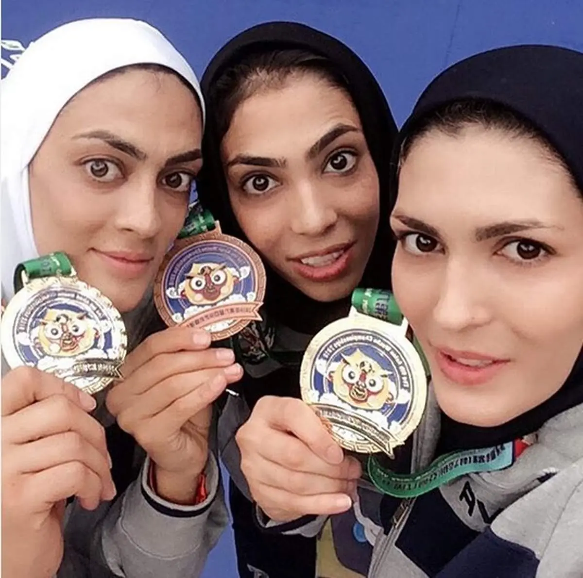 سلفی جالب خواهران منصوریان