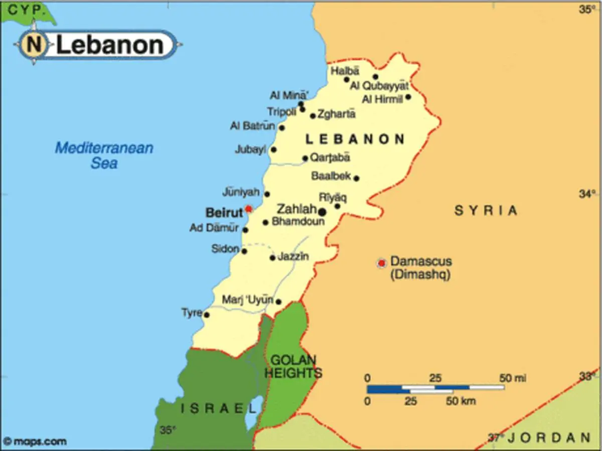 درخواست لبنان برای تعیین مرزهای دریایی با اسرائیل
