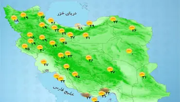 پدیده گرد و خاک از عراق وارد می‌شود
