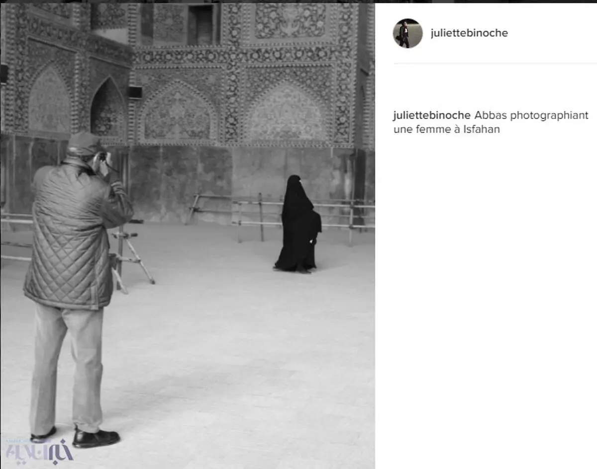 عکسی دیدنی از"بینوش" بیادکیارستمی