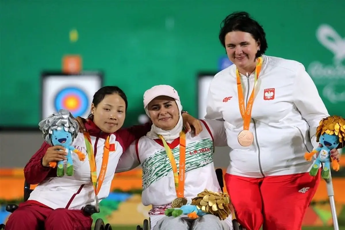 زهرا نعمتی هفتمین طلای پارالمپیک ایران را کسب کرد