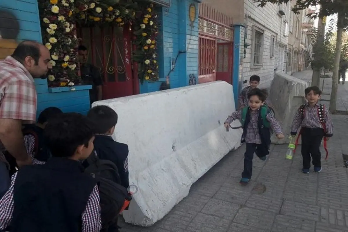 پلمب یک مدرسه توسط شهرداری تهران