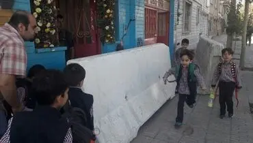 پلمب یک مدرسه توسط شهرداری تهران