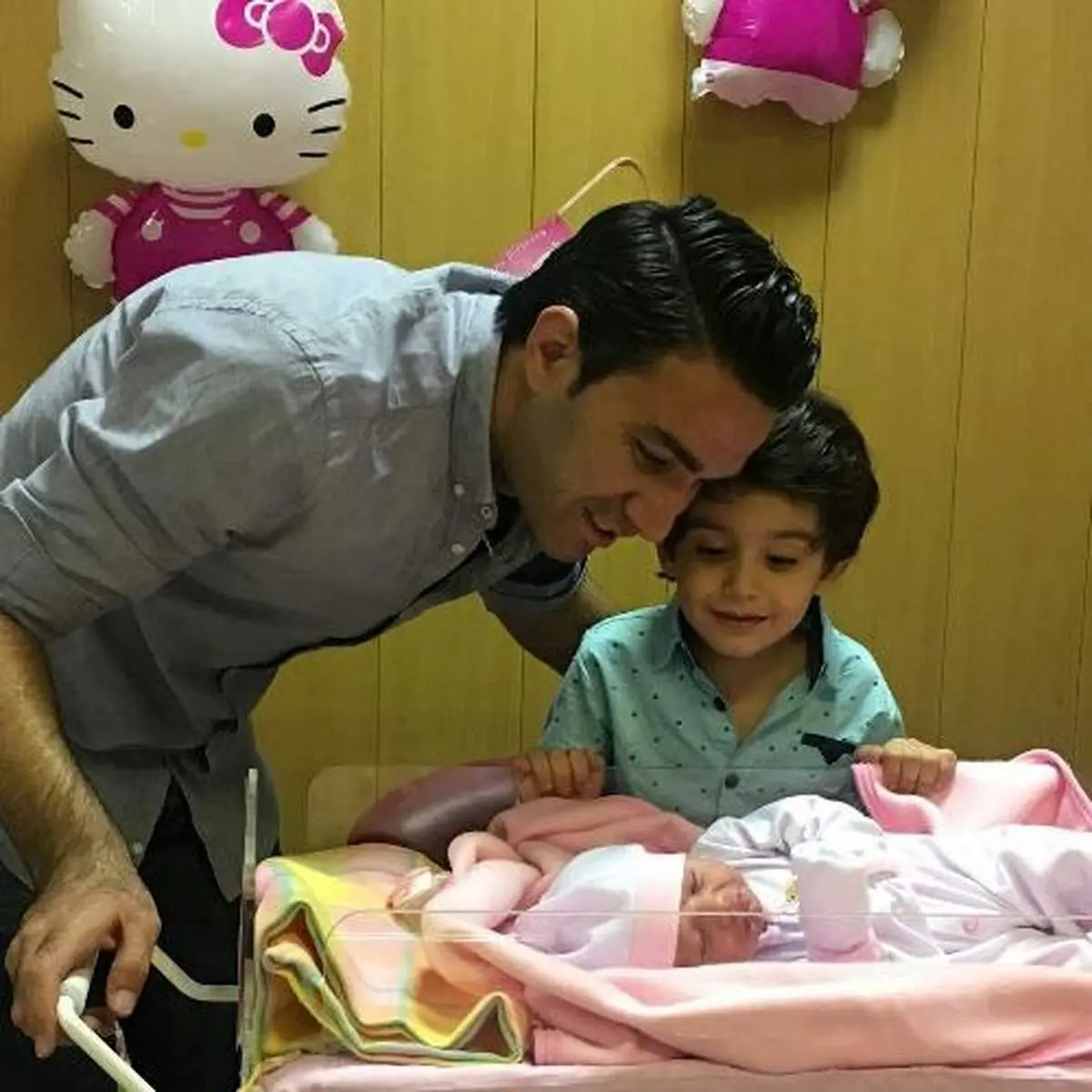 جواد نکونام برای دومین بار پدر شد