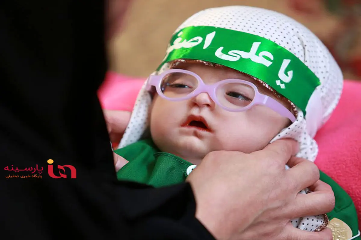 حاشیه پرمعنا در مراسم شیرخوارگان حسینی+عکس