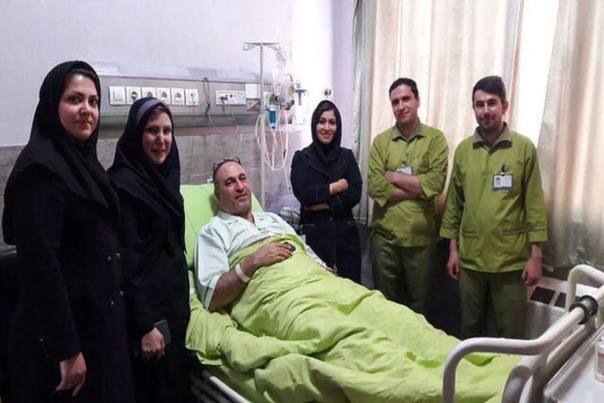 حمید فرخ نژاد راهی بیمارستان شد