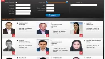 حدف نام خاوری از لیست اینترپل (+عکس)