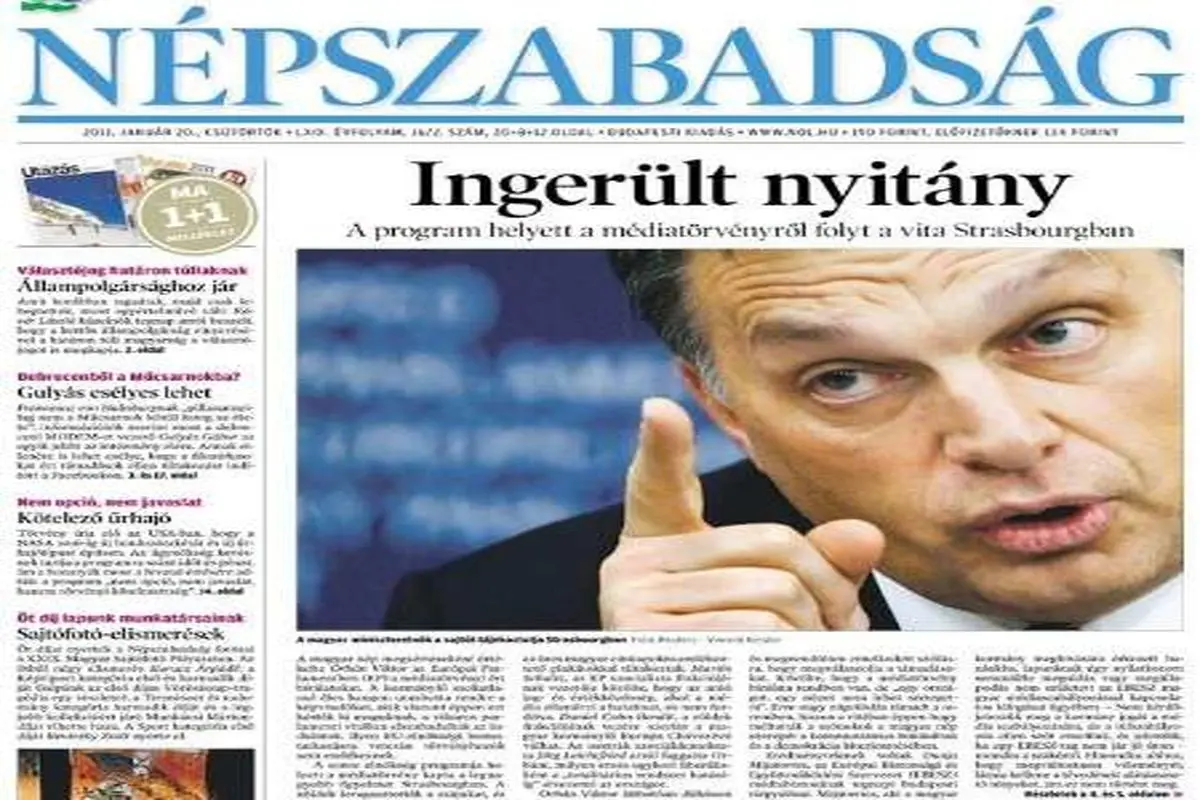 تعطیلی ناگهانی پرتیراژترین روزنامه مجارستان