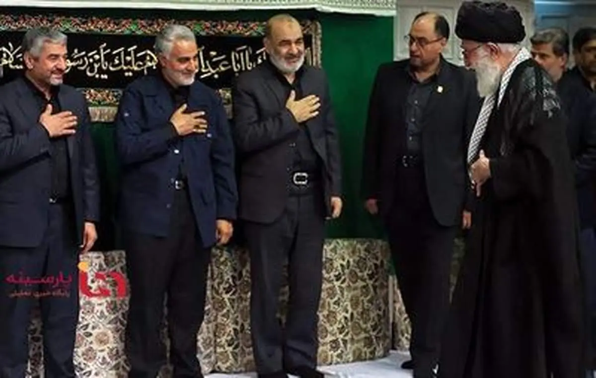 مراسم عزاداری شام غریبان حضرت اباعبدالله الحسین(ع) در حضور رهبر انقلاب