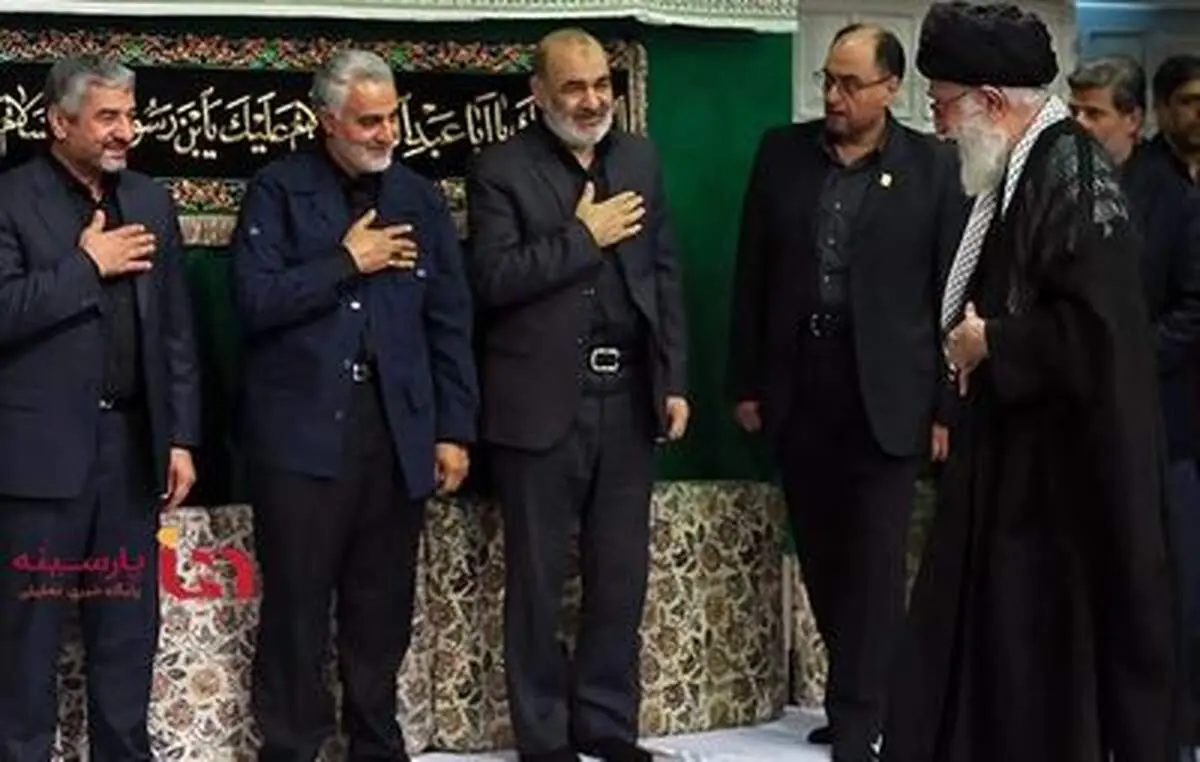 مراسم عزاداری شام غریبان حضرت اباعبدالله الحسین(ع) در حضور رهبر انقلاب