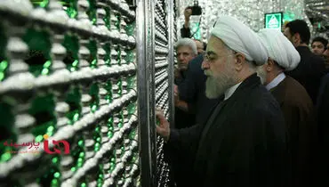 حضور رییس‌جمهور در مراسم عزاداری عاشورای حسینی+عکس