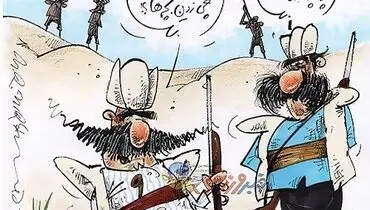 پرسپولیس اینطوری زمین گیر شد!/کاریکاتور