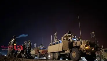 نیروهای آمریکایی در شب حمله به موصل+عکس