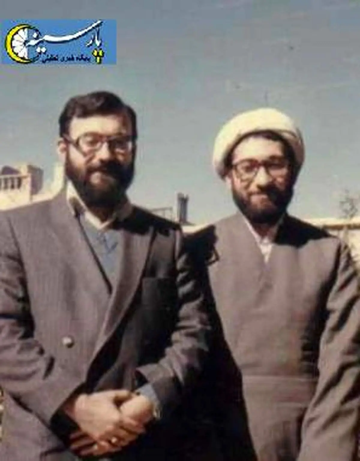 عکس قدیمی از جواد و صادق آملی لاریجانی
