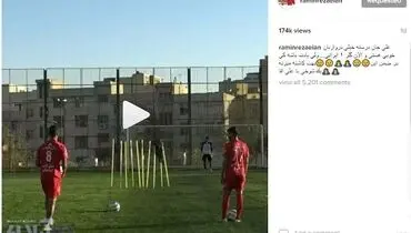کری‌خوانی رضاییان برای بیرانوند