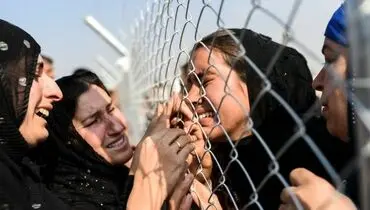 اشک شوق رهایی از چنگال داعش
