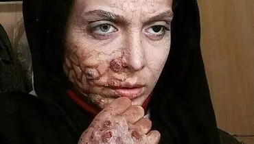 گریم عجیب مهناز افشار + عکس