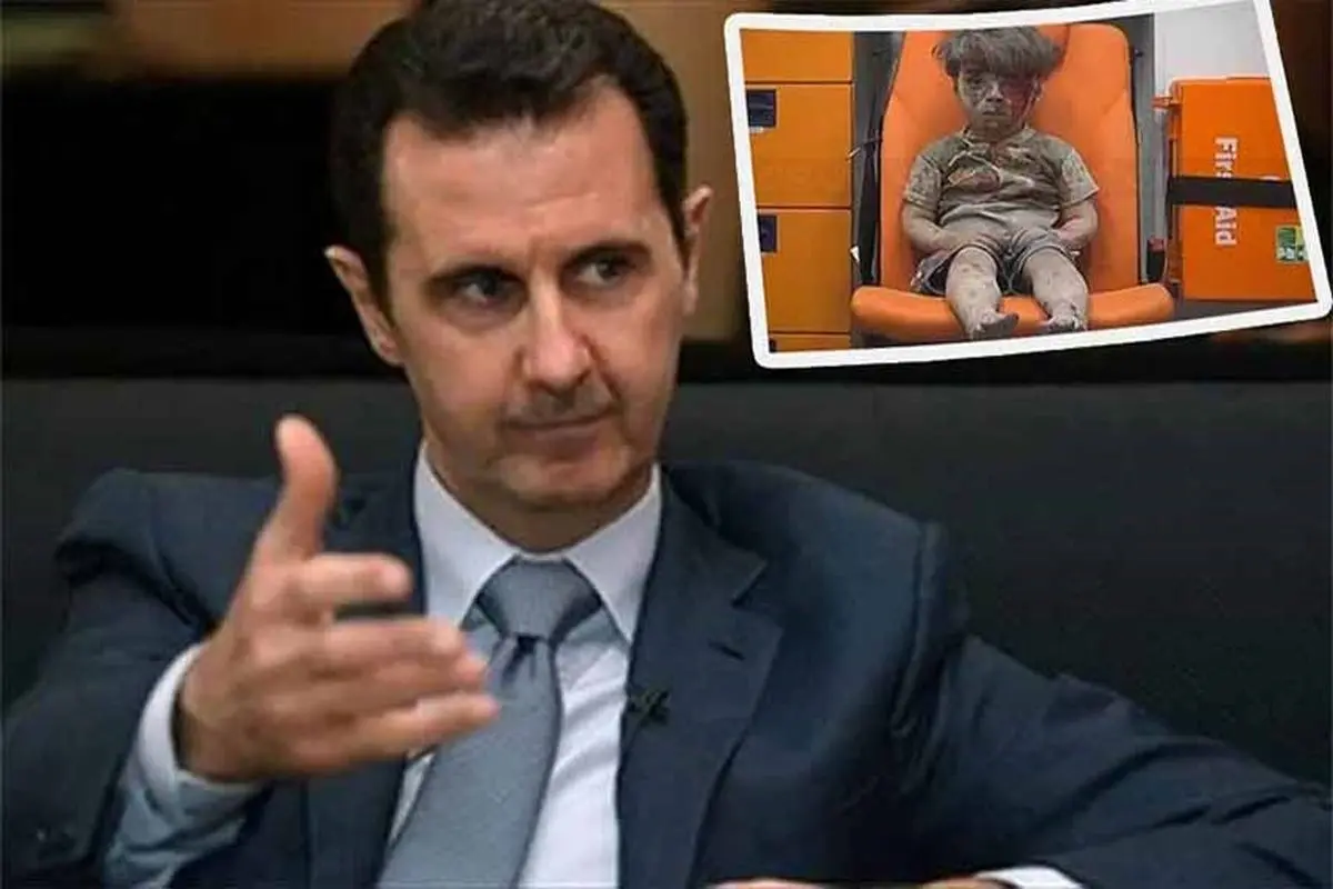 واکنش بشار اسد به یک عکس