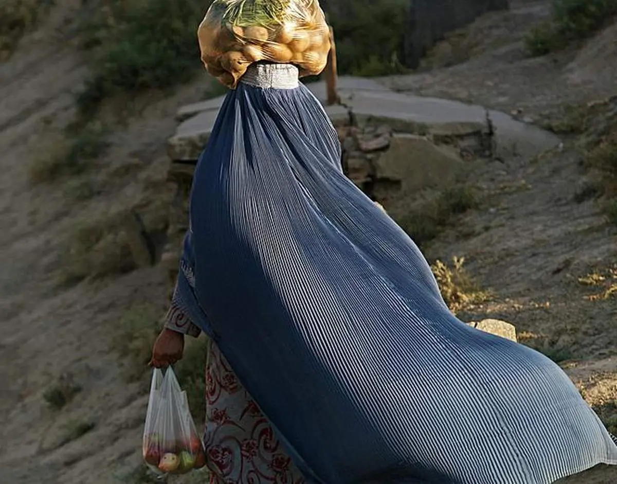 عکس: زن افغان