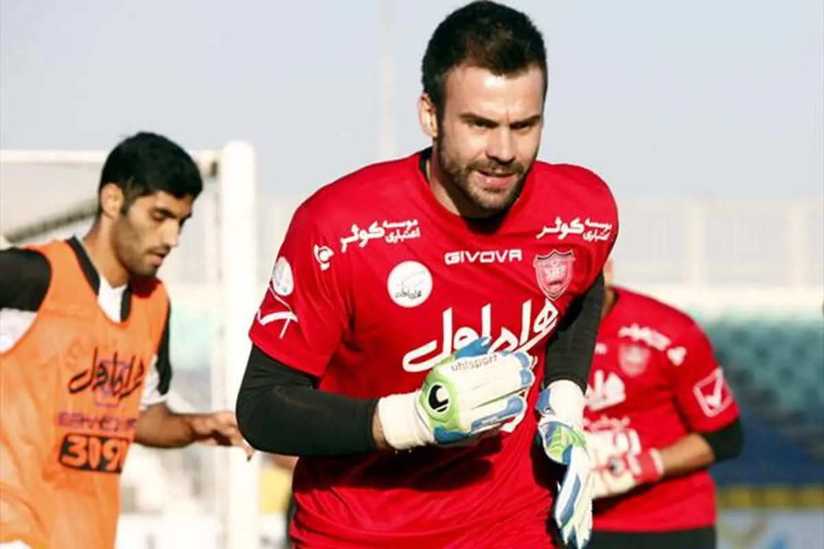 ذوق‌زدگی جانشین بیرانوند از بازی در پرسپولیس