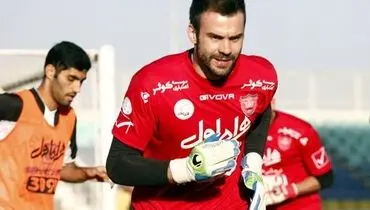 ذوق‌زدگی جانشین بیرانوند از بازی در پرسپولیس