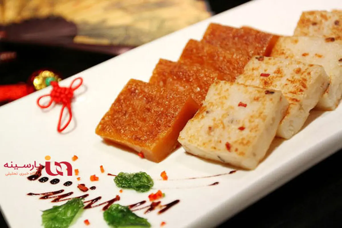 کیک برنجی با بادام هندی، یک غذای کره ای