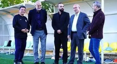 برگزاری سومین جلسه تمرینی تیم ملی فوتبال با حضور تاج