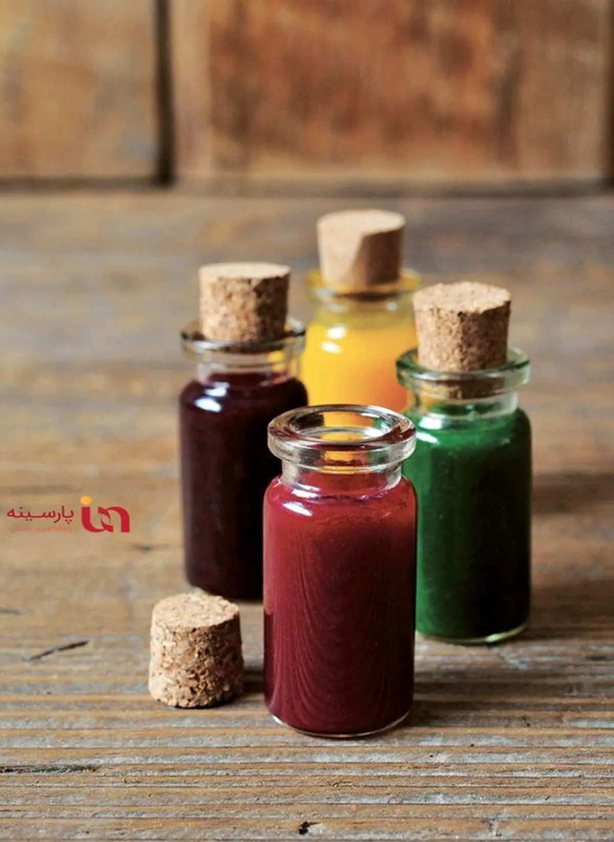 رنگ خوراکی طبیعی درست کنید+عکس