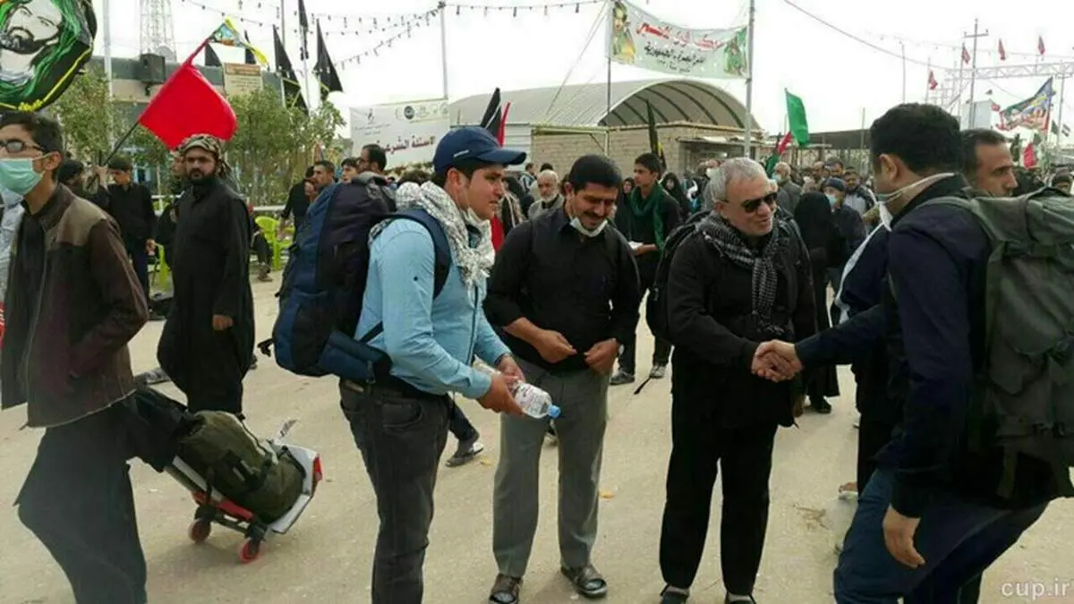 مدیر ممنوعالخروج به عراق رفت! + عکس