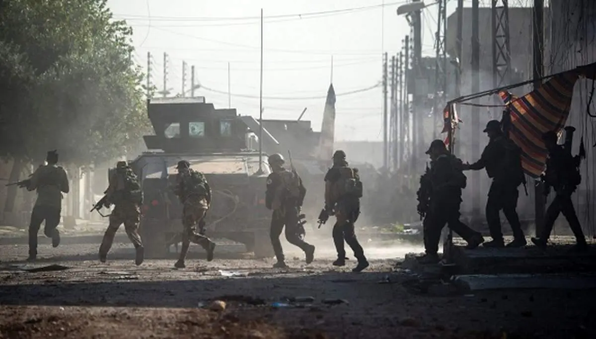 مقاومت شدید داعش در شرق موصل/ آزادسازی محور جنوب