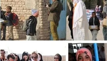 حركت زيباي آنا نعمتی در سیستان +عکس