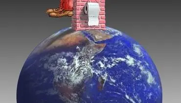 متلک کاریکاتوری یک سایت معتبر به ترامپ!
