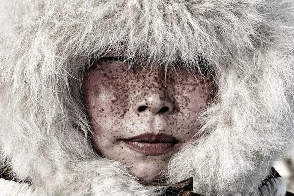 چهره جالب یکی از ساکنان سردترین نقطه زمین/عکس