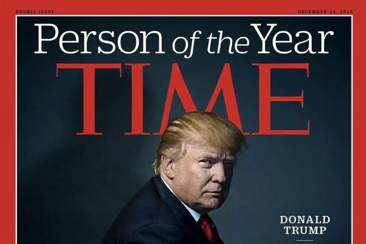 ترامپ شخصیت سال مجله تایم شد