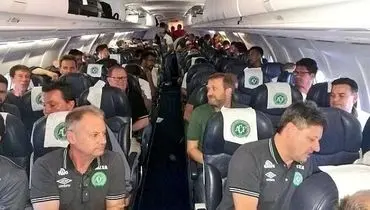 سقوط هواپیمای بازیکنان فوتبال باشگاهی در برزیل+تصاویر