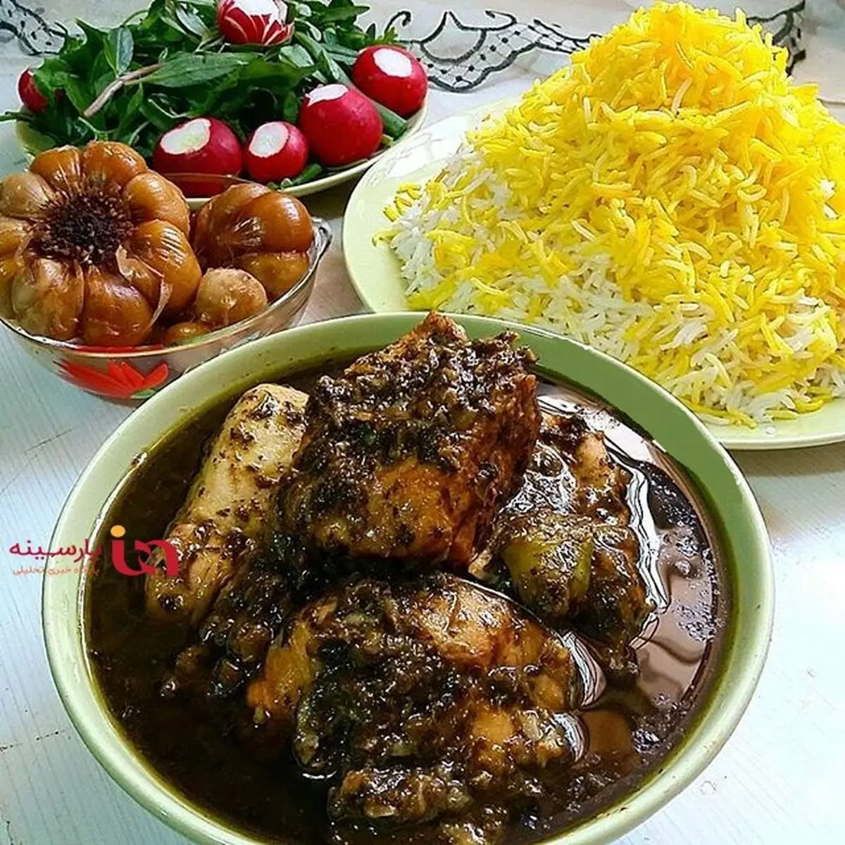 طرز تهیه یک قلیه ماهی جنوبی اصیل+فیلم