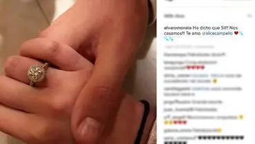 ازدواج فوتبالیست مشهور با مدل معروف