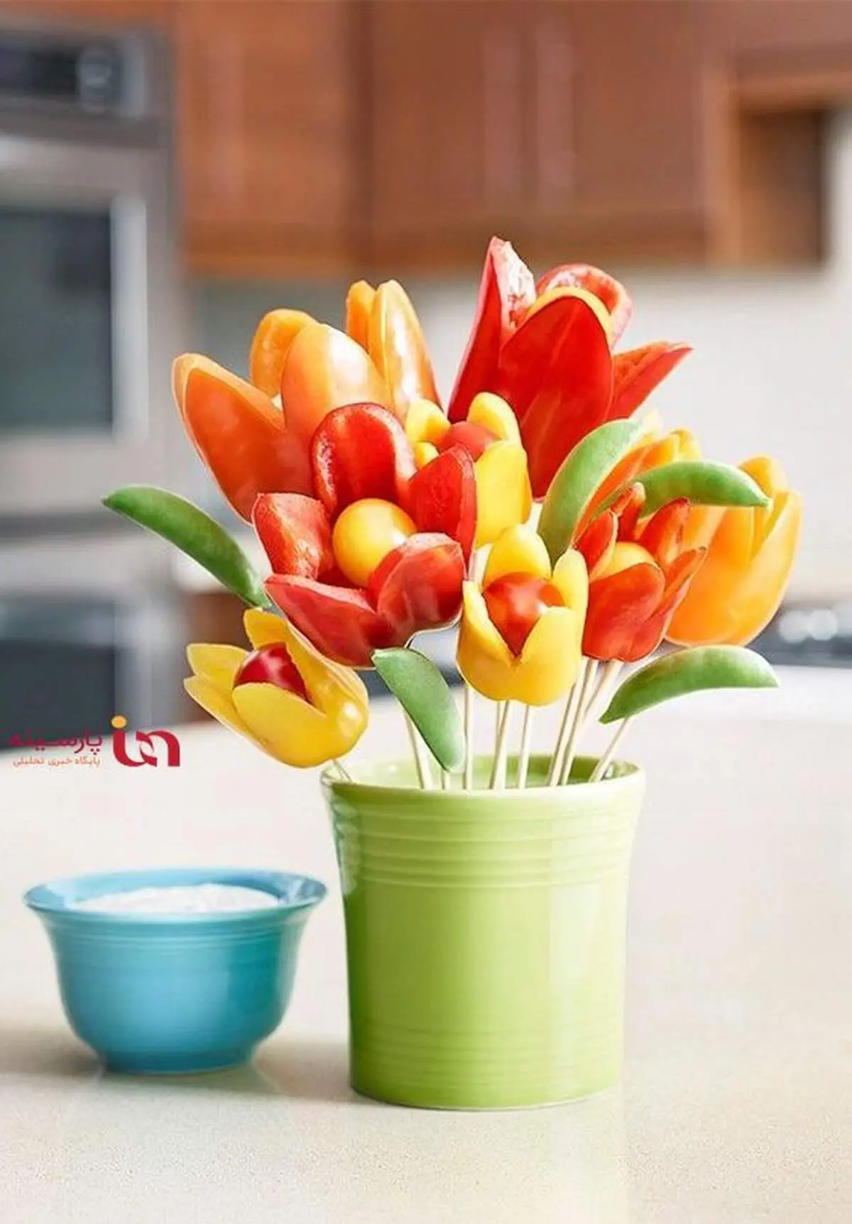 ایده های خلاقانه آشپزی با فلفل دلمه ای