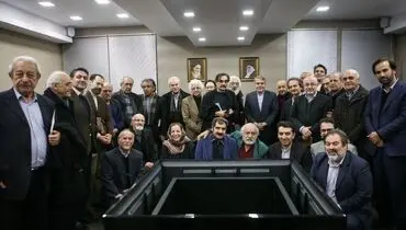 دیدار آقای وزیر با ستاره های هنر+عکس