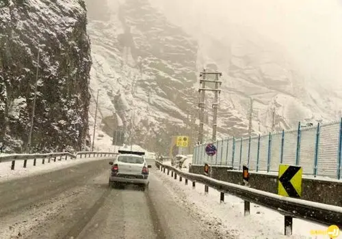 بارش برف سنگین مردم تبریز را غافلگیر کرد+ عکس